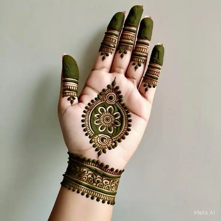 mehndi pic simple